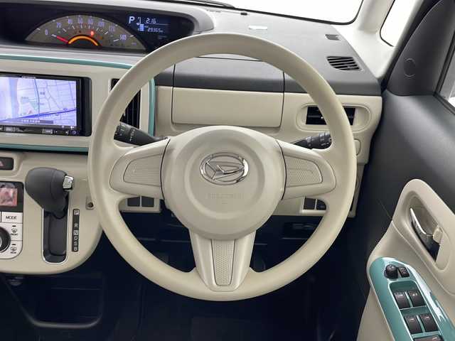 ダイハツ ムーヴ キャンバス X LTD メイクアップ SA Ⅲ 千葉県 2018(平30)年 3万km パールホワイトⅢ/ファインミントメタリック 2トーン 社外ナビ/AM/FM/CD/DVD/BT/SD/フルセグTV/バックカメラ/両側パワースライドドア/衝突被害軽減ブレーキ/オートハイビーム/踏み間違え防止機能/ETC/アイドリングストップ/プッシュスタート/電動格納ミラー