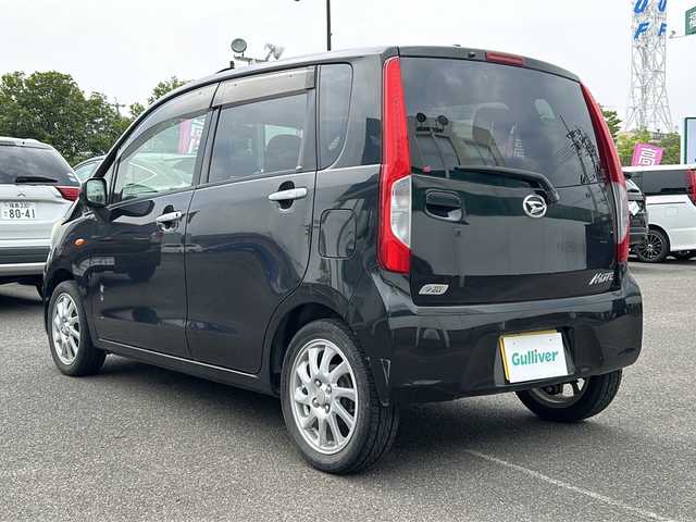ダイハツ ムーヴ X SA 福島県 2013(平25)年 7.7万km ブラックマイカメタリック 社外SDナビ/（FM/CD/Bluetooth/SD）/ワンセグTV/ETC/衝突軽減ブレーキ/横滑り防止装置/アイドリングストップ/ハロゲン/オートライト/純正フロアマット/純正15インチAW/プッシュスタート/スマートキー