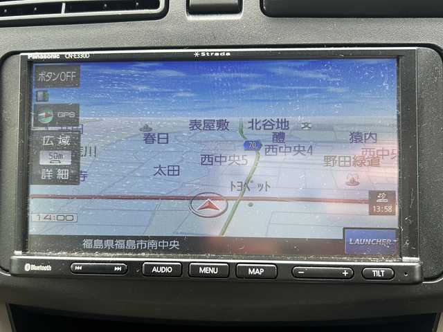 ダイハツ ムーヴ X SA 福島県 2013(平25)年 7.7万km ブラックマイカメタリック 社外SDナビ/（FM/CD/Bluetooth/SD）/ワンセグTV/ETC/衝突軽減ブレーキ/横滑り防止装置/アイドリングストップ/ハロゲン/オートライト/純正フロアマット/純正15インチAW/プッシュスタート/スマートキー