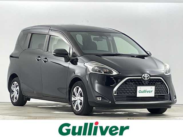 トヨタ シエンタ G クエロ 愛知県 2019(令1)年 5.5万km ブラックマイカ 禁煙車/純正９インチナビ/（CD/DVD/Bluetooth/フルセグTV/HDMI/USB)/全方位カメラ/トヨタセフティセンス/・プリクラッシュセーフティ/・レーンキープアシスト/・オートマチックハイビーム/・誤発進抑制機能/ETC/ドライブレコーダー/両側パワースライドドア/LEDヘッドライト/フロントフォグライト/オートライト/純正フロアマット/スマートキー/スペアキー有/プッシュスタート/横滑り防止装置