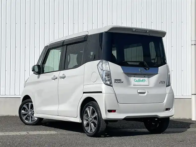 日産 デイズ ルークス ハイウェイスターターボ 熊本県 2016(平28)年 7.8万km ホワイトパール ユーザー買取車/取説/手帳/保証書/左右パワースライドドア/純正ナビ/フルセグTV/両側パワースライドドア/アラウンドビューモニター/アイドリングストップ/黒革調シートカバー/ターボ車/プッシュスタート/スマートキー/純正15インチアルミ/メッキドアミラーカバー/メッキドアノブカバー