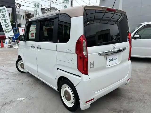 ホンダ Ｎ ＢＯＸ 京都府 2018(平30)年 3万km パールⅡ  ワンオーナー/ ホンダセンシング/ 両側パワースライドドア/ ホンダスマートキー　スマートキースペアあり/ エンジンプッシュスタート/ ギャザーズナビ　フルセグTV/ バックカメラ/ BTオーディオ/ SD REC/ USBポート/ ビルトインETC/ 保証書　取説あり