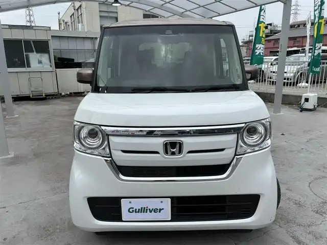 ホンダ Ｎ ＢＯＸ 京都府 2018(平30)年 3万km パールⅡ  ワンオーナー/ ホンダセンシング/ 両側パワースライドドア/ ホンダスマートキー　スマートキースペアあり/ エンジンプッシュスタート/ ギャザーズナビ　フルセグTV/ バックカメラ/ BTオーディオ/ SD REC/ USBポート/ ビルトインETC/ 保証書　取説あり