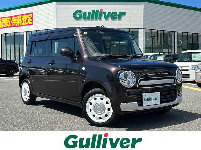 スズキ ラパン ショコラ G 鳥取県 2014(平26)年 5.5万km アーバンブラウンパールメタリック 純正CDオーディオ/キセノンライト/オートライト/ショコラ専用レザーシート/ショコラ専用革巻きハンドル/純正14インチホワイトアルミホイール/プッシュエンジンスタート/アイドリングストップ/電動格納ミラー/社外フロアマット/ドアバイザー/スマートキー
