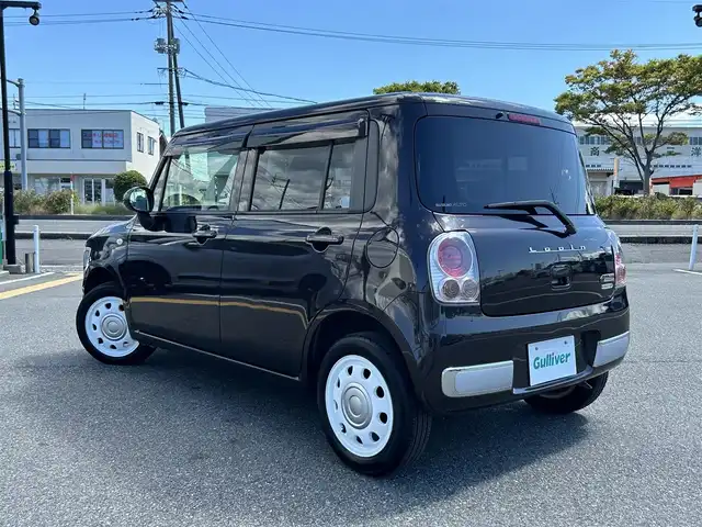 スズキ ラパン ショコラ G 鳥取県 2014(平26)年 5.5万km アーバンブラウンパールメタリック 純正CDオーディオ/キセノンライト/オートライト/ショコラ専用レザーシート/ショコラ専用革巻きハンドル/純正14インチホワイトアルミホイール/プッシュエンジンスタート/アイドリングストップ/電動格納ミラー/社外フロアマット/ドアバイザー/スマートキー