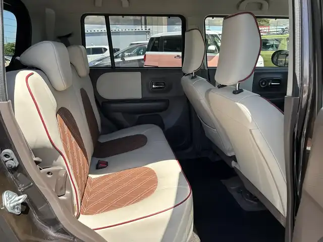 スズキ ラパン ショコラ G 鳥取県 2014(平26)年 5.5万km アーバンブラウンパールメタリック 純正CDオーディオ/キセノンライト/オートライト/ショコラ専用レザーシート/ショコラ専用革巻きハンドル/純正14インチホワイトアルミホイール/プッシュエンジンスタート/アイドリングストップ/電動格納ミラー/社外フロアマット/ドアバイザー/スマートキー