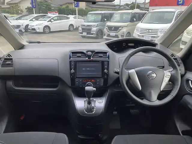 日産 セレナ ライダー Bライン Sハイブリッド 静岡県 2014(平26)年 6万km ダイヤモンドブラック (株)IDOMが運営する【じしゃロン焼津店】の自社ローン専用車両になります。こちらは現金またはオートローンご利用時の価格です。自社ローンご希望の方は別途その旨お申付け下さい /純正ＳＤナビ/（フルセグＴＶ/Ｂｌｕｅｔｏｏｔｈ接続/ＣＤ/ＤＶＤ/ミュージックサーバー）/フリップダウンモニター/両側パワースライドドア/バックカメラ/クルーズコントロール/ＬＥＤヘッドライト/オートライト/プッシュスタート＆スマートキー