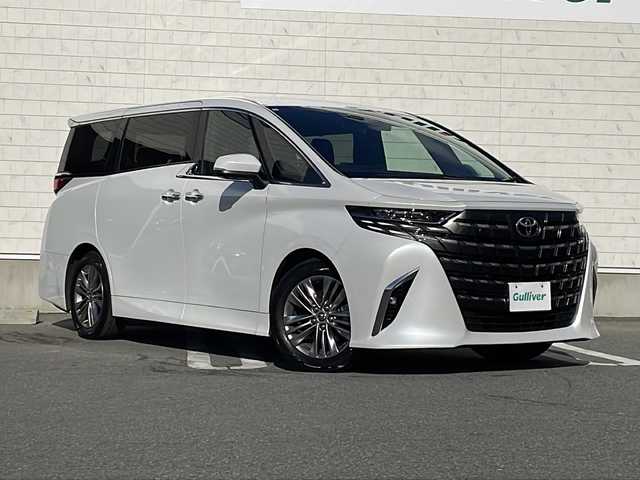 トヨタ アルファード Z 山形県 2023(令5)年 4.6万km プラチナホワイトパールマイカ 純正フリップダウンモニター/ワンオーナー/禁煙車/Toyota Safety Sense/・プリクラッシュセーフティ/・レーントレーシングアシスト/・レーダークルーズコントロール/・ロードサインアシスト/・発進遅れ告知機能/・プロアクティブドライビングアシスト/・ドライバー異常時対応システム/・オートマチックハイビーム/・アダプティブハイビームシステム/・緊急時操舵支援（アクティブ操舵機能）/ブラインドスポットモニター/純正ディスプレイオーディオナビ/BT.USB.HDMI.MiraCast/フルセグ/パノラミックビューモニター/ビルトインETC２．０/おくだけ充電/両側パワースライド/レザーシート/パワーシート/シートヒーター/ベンチレーション/パワーバックドア/ドライブレコーダー/ミラーヒーター/電動パーキングブレーキ/オートホールド/LEDヘッドライト/プッシュスタート/スマートキーｘ２