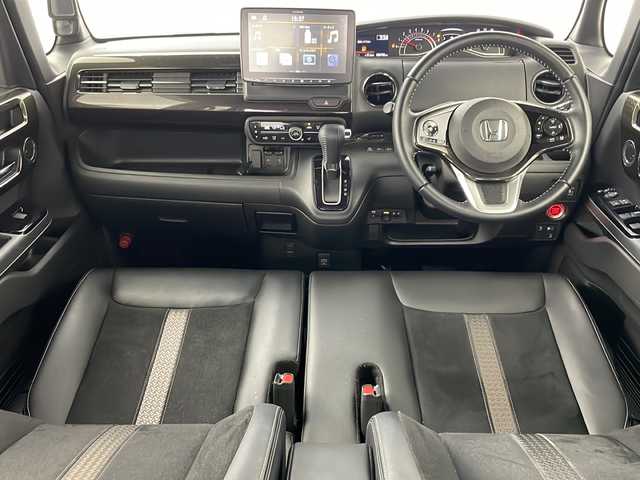 ホンダ Ｎ ＢＯＸ カスタム G L ターボ ホンダセンシング 道央・札幌 2020(令2)年 3.6万km プレミアムグラマラスブロンズP ・ワンオーナー /・4WD/・社外ディスプレイオーディオ/　(BT/USB)/・バックカメラ/・両側パワースライドドア /・HondaSENSING/　衝突軽減ブレーキ/　誤発進抑制(前後)/　アダプディブクルーズコンントロール/　先行車発進お知らせ/　車線逸脱抑制/　標識認識/　車線維持支援/　オードハイビーム/・オートライト/・LEDヘッドライト/・フォグランプ/・純正エンジンスターター /・純正ドライブレコーダー/・ビルトインETC/・前席シートヒーター /・パドルシフト/・純正フロアマット/・ドアバイザー/・純正15インチアルミホイール/・スペアキー/・積込タイヤ/・取扱説明書/・保証書