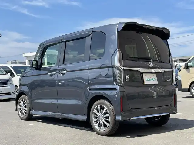 ホンダ Ｎ ＢＯＸ カスタム L 東京都 2023(令5)年 1.5万km メテオロイドグレーメタリック 衝突軽減システム/社外SDナビ/レーダークルーズコントロール/シートヒーター/CD/DVD/バックカメラ/コーナーセンサー/片側電動スライドドア/純正アルミホイール/LEDヘッドライト/オートマチックハイビーム/ステアリングスイッチ/スマートキー/プッシュスタート