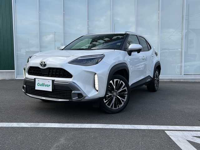 トヨタ ヤリスクロス Z アドベンチャー 神奈川県 2022(令4)年 3.1万km プラチナホワイトパールマイカ 純正ＳＤナビ/Bluetooth　/レーダークルーズコントロール　/バックカメラ　/ＬＥＤヘッドライト　/オートライト　/オートマチックハイビーム　/Ｄ席パワーシート　/前後コーナーセンサー　/ビルドインＥＴＣ　/ドライブレコーダー/スマートキー/プッシュスタート/純正フロアマット/純正AW/ABS/横滑り防止装置/レーンキープアシスト