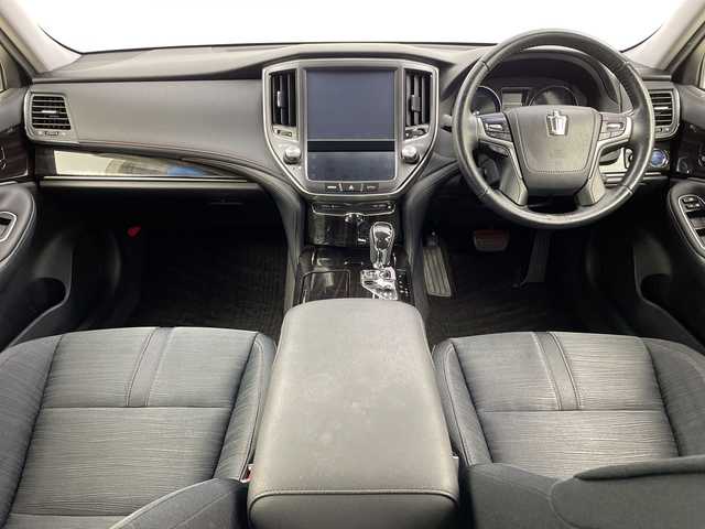 トヨタ クラウン ハイブリッド アスリートS 新潟県 2015(平27)年 13.3万km ホワイトパールクリスタルシャイン サンルーフ/純正メモリナビ/　フルセグTV/Bluetooth/CD/DVD/USB/クルーズコントロール/前席パワーシート/前席シートヒーター/ドライブレコーダー/バックモニター/ビルトインETC/横滑り防止装置/ステアリングヒーター/レザーステアリング/ステアリングスイッチ