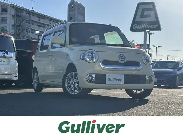 ダイハツ ミラ ココア プラスX スマートセレ SN 大分県 2014(平26)年 4.7万km コットンアイボリー ・パイオニア　ディスプレイオーディオ　6.8インチ/・Bluetooth/・バックカメラ/・夏タイヤ14インチ ホイール、純正ホイールキャップ付き/・社外フロアマット/・LEDフォグランプ/・スマートキー