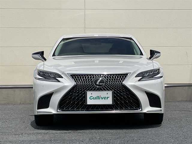 レクサス ＬＳ 500h バージョンL 茨城県 2018(平30)年 7.2万km ソニッククォーツ 純正メーカーナビ/フルセグTV/全方位カメラ/デジタルインナーミラー/コーナーセンサー前後/ドライブレコーダー/シートヒーター/レザーシート/エアーシート/電動リアゲート/HUD/BSM/ビルトインETC
