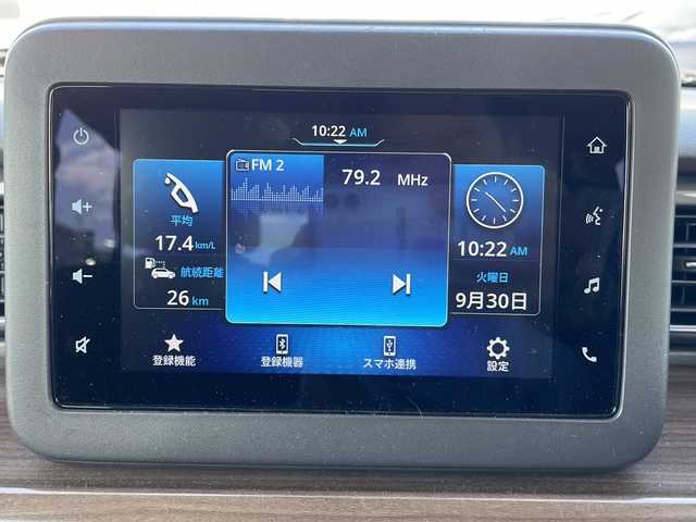 スズキ ラパン ＬＣ X 山口県 2022(令4)年 1.3万km フォーンベージュメタリック/アーバンブラウン 2トーン ワンオーナー/禁煙車/前後ドライブレコーダー/ETC/純正ディスプレイオーディオ/(BT/CD/USB/ラジオ)/バックカメラ/コーナーセンサー/スマートキー/プッシュスタート/衝突軽減ブレーキ/横滑り防止装置/アイドリングストップ/車線逸脱警報装置/純正アルミホイール/純正フロアマット/オートライト/オートエアコン/シートヒーター/USB端子/保証書/取扱説明書/記録簿