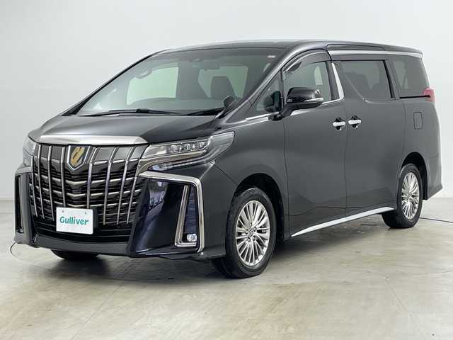 トヨタ アルファードハイブリット S タイプゴールドⅡ 道央・札幌 2022(令4)年 3.6万km ブラック ・4WD/・純正ナビ&CD&DVD&BT&TV&Miracast/・バックカメラ/・両側パワースライドドア/・パワーバックドア/・純正フリップダウンモニター/・トヨタセーフティセンス/・レーダークルーズコントロール/・クリアランスソナー/・ビルトインETC2.0/・衝突軽減ブレーキ/・ハーフレザーシート/・AC100V/・LEDヘッドライト/・オートハイビーム/・オートライト/・スマートキー/・純正17インチAW