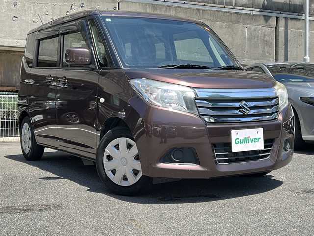 スズキ ソリオ G 愛知県 2017(平29)年 3.9万km クラッシーブラウンM 社外ナビ/フルセグTV CD DVD SD Bluetooth/左側パワースライドドア/運転席シートヒーター/アームレスト/スマートキー/プッシュスタート/純正フロアマット/純正ドアバイザー/ISOFIX/電動格納ミラー/保証書/取扱説明書