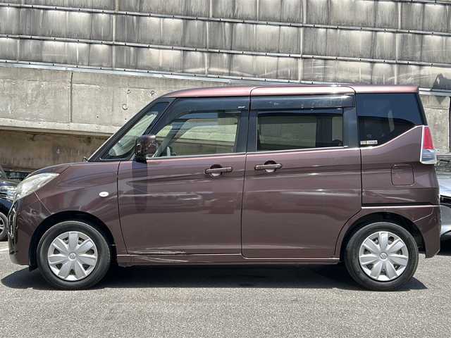 スズキ ソリオ G 愛知県 2017(平29)年 3.9万km クラッシーブラウンM 社外ナビ/フルセグTV CD DVD SD Bluetooth/左側パワースライドドア/運転席シートヒーター/アームレスト/スマートキー/プッシュスタート/純正フロアマット/純正ドアバイザー/ISOFIX/電動格納ミラー/保証書/取扱説明書