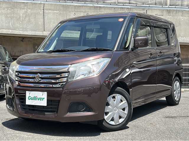スズキ ソリオ G 愛知県 2017(平29)年 3.9万km クラッシーブラウンM 社外ナビ/フルセグTV CD DVD SD Bluetooth/左側パワースライドドア/運転席シートヒーター/アームレスト/スマートキー/プッシュスタート/純正フロアマット/純正ドアバイザー/ISOFIX/電動格納ミラー/保証書/取扱説明書