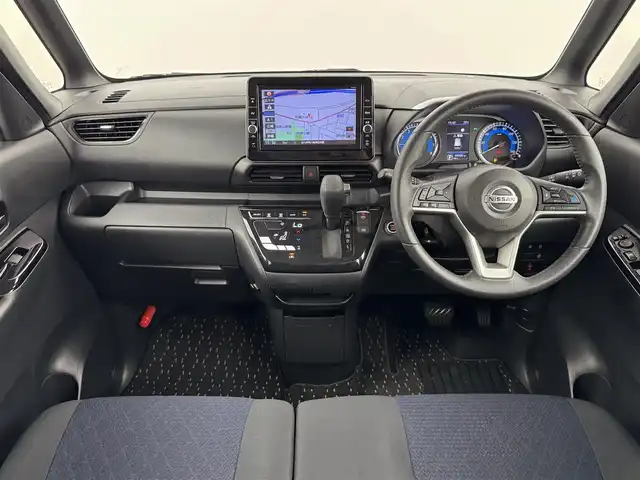 日産 ルークス HWS Gターボ プロパイロットED 神奈川県 2020(令2)年 4.7万km アトランティックブルー 純正９型ナビ（フルセグＴＶ）　/全方位カメラ　/ＥＴＣ　/前方ドラレコ/プロパイロット　/コーナーセンサー　/エマージェンシーブレーキ　/レーンキープ　/両側電動スライドドア　/純正１５インチＡＷ　/ＬＥＤヘッドライト