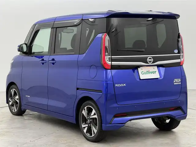 日産 ルークス HWS Gターボ プロパイロットED 神奈川県 2020(令2)年 4.7万km アトランティックブルー 純正９型ナビ（フルセグＴＶ）　/全方位カメラ　/ＥＴＣ　/前方ドラレコ/プロパイロット　/コーナーセンサー　/エマージェンシーブレーキ　/レーンキープ　/両側電動スライドドア　/純正１５インチＡＷ　/ＬＥＤヘッドライト