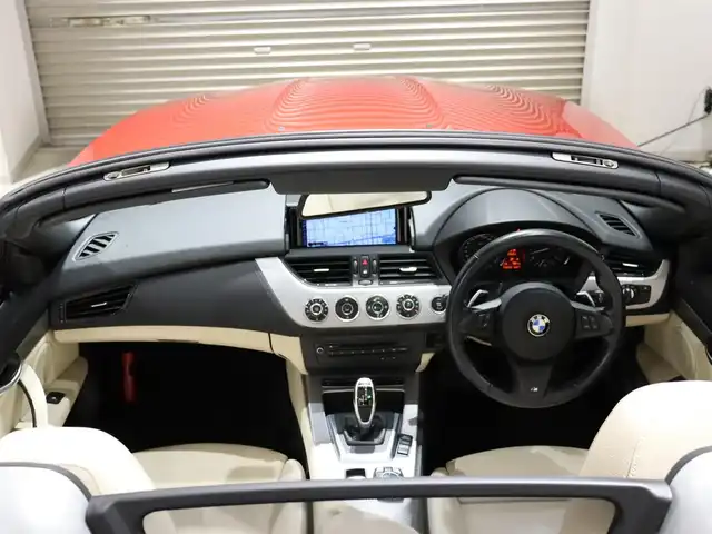 ＢＭＷ Ｚ４ sDrive20i Mスポーツ 静岡県 2013(平25)年 5.7万km クリムゾンレッド ベージュ革/純正ナビ/TV/クルコン/バックカメラ/LKA/パドルシフト/純正ドライブレコーダー/HIDヘッドライト