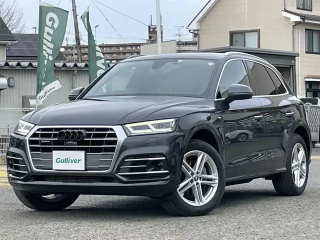 アウディ Ｑ５ 2．0TFSIクワトロ スポーツ 宮城県 2018(平30)年 8.2万km マンハッタングレーメタリック 純正メーカーナビ（FM:AM:TV:BT：CD:DVD）/レーダークルコン/D/Nシートヒーター/D席シートメモリー/D/Nパワーシート/パーキングアシスト/全周囲カメラ/バーチャルコックピット/ETC/ドラレコ前後/純正フロアマット/プッシュスタート