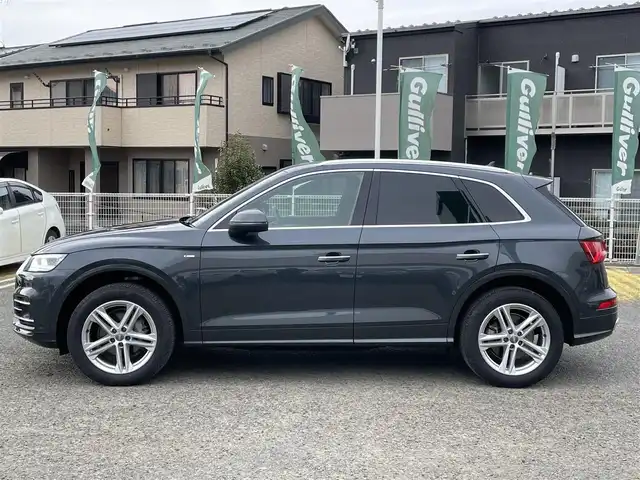 アウディ Ｑ５ 2．0TFSIクワトロ スポーツ 宮城県 2018(平30)年 8.2万km マンハッタングレーメタリック 純正メーカーナビ（FM:AM:TV:BT：CD:DVD）/レーダークルコン/D/Nシートヒーター/D席シートメモリー/D/Nパワーシート/パーキングアシスト/全周囲カメラ/バーチャルコックピット/ETC/ドラレコ前後/純正フロアマット/プッシュスタート