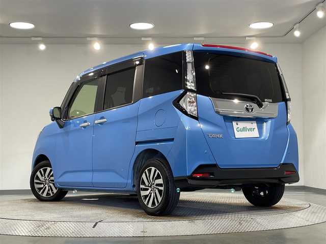 トヨタ タンク カスタムG S 愛知県 2017(平29)年 4.1万km ライトブルー 純正ＳＤナビ(NSZT-W66T)/（Bluetooth/フルセグTV/SD/CD・DVD再生/FM/AM)　/両側パワースライドドア　/スマートアシスト　/プリクラッシュセーフティ　/車線逸脱警報/クルーズコントロール/シートヒーター　/ＬＥＤヘッドライト　/LEDフォグランプ/バックカメラ　/アイドリングストップ/横滑り防止装置/プッシュスタート　　/　　-スマートキー/コーナーセンサー/ステアリングスイッチ