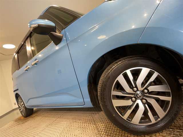 トヨタ タンク カスタムG S 愛知県 2017(平29)年 4.1万km ライトブルー 純正ＳＤナビ(NSZT-W66T)/（Bluetooth/フルセグTV/SD/CD・DVD再生/FM/AM)　/両側パワースライドドア　/スマートアシスト　/プリクラッシュセーフティ　/車線逸脱警報/クルーズコントロール/シートヒーター　/ＬＥＤヘッドライト　/LEDフォグランプ/バックカメラ　/アイドリングストップ/横滑り防止装置/プッシュスタート　　/　　-スマートキー/コーナーセンサー/ステアリングスイッチ