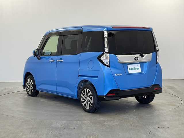 トヨタ タンク カスタムG S 栃木県 2017(平29)年 4.2万km ファインブルーマイカメタリック 純正ＳＤナビ(NSZT-W66T)/（Bluetooth/フルセグTV/SD/CD・DVD/FM/AM)　/両側パワースライドドア　/スマートアシスト　/プリクラッシュセーフティ　/車線逸脱警報/クルーズコントロール/シートヒーター　/ＬＥＤヘッドライト　/LEDフォグランプ/バックカメラ　/アイドリングストップ/横滑り防止装置/プッシュスタート　　/スマートキー/コーナーセンサー/ステアリングスイッチ/純正アルミホイール/純正フロアマット