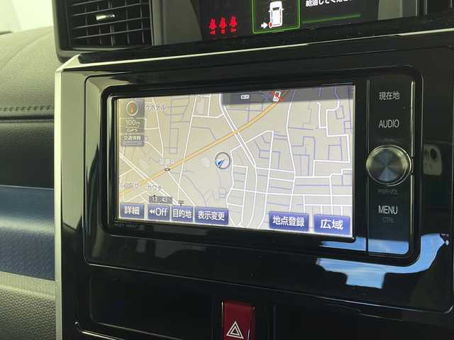 トヨタ タンク カスタムG S 栃木県 2017(平29)年 4.2万km ファインブルーマイカメタリック 純正ＳＤナビ(NSZT-W66T)/（Bluetooth/フルセグTV/SD/CD・DVD/FM/AM)　/両側パワースライドドア　/スマートアシスト　/プリクラッシュセーフティ　/車線逸脱警報/クルーズコントロール/シートヒーター　/ＬＥＤヘッドライト　/LEDフォグランプ/バックカメラ　/アイドリングストップ/横滑り防止装置/プッシュスタート　　/スマートキー/コーナーセンサー/ステアリングスイッチ/純正アルミホイール/純正フロアマット