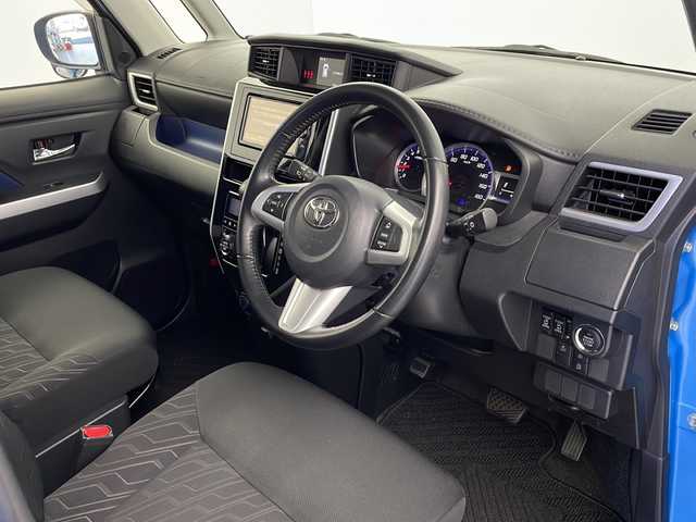 トヨタ タンク カスタムG S 栃木県 2017(平29)年 4.2万km ファインブルーマイカメタリック 純正ＳＤナビ(NSZT-W66T)/（Bluetooth/フルセグTV/SD/CD・DVD/FM/AM)　/両側パワースライドドア　/スマートアシスト　/プリクラッシュセーフティ　/車線逸脱警報/クルーズコントロール/シートヒーター　/ＬＥＤヘッドライト　/LEDフォグランプ/バックカメラ　/アイドリングストップ/横滑り防止装置/プッシュスタート　　/スマートキー/コーナーセンサー/ステアリングスイッチ/純正アルミホイール/純正フロアマット