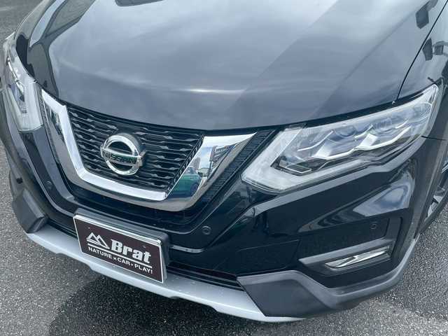 日産 エクストレイル 20X 宮崎県 2017(平29)年 6.7万km 黒 エマージェンシーブレーキ　/フロントソナー　/リアソナー　/純正ナビ　/フルセグＴＶ　/クルーズコントロール　/ＥＴＣ　/ドライブレコーダー　/純正フロアマット　/ＬＥＤ　/ドアバイザー