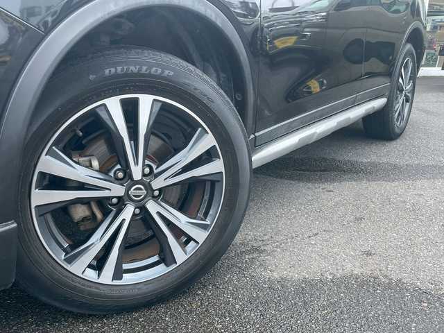 日産 エクストレイル 20X 宮崎県 2017(平29)年 6.7万km 黒 エマージェンシーブレーキ　/フロントソナー　/リアソナー　/純正ナビ　/フルセグＴＶ　/クルーズコントロール　/ＥＴＣ　/ドライブレコーダー　/純正フロアマット　/ＬＥＤ　/ドアバイザー