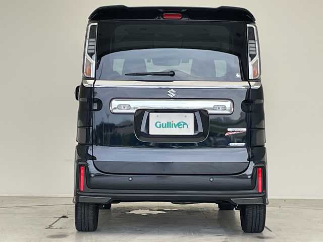 スズキ スペーシア カスタム HYBRID XS ターボ 愛知県 2023(令5)年 2.6万km ブルーイッシュブラックパール3 ヘッドアップディスプレイ/10型ナビ/フルセグ/全方位カメラ/衝突軽減システム/レーダークルーズコントロール/コーナーセンサー/シートヒーター/パドルシフト/ステアリングスイッチ/スマートキー/プッシュスタート