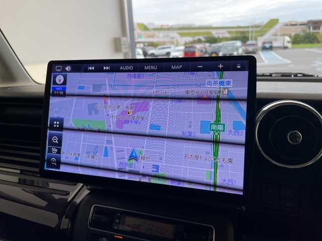 スズキ スペーシア カスタム HYBRID XS ターボ 愛知県 2023(令5)年 2.6万km ブルーイッシュブラックパール3 ヘッドアップディスプレイ/10型ナビ/フルセグ/全方位カメラ/衝突軽減システム/レーダークルーズコントロール/コーナーセンサー/シートヒーター/パドルシフト/ステアリングスイッチ/スマートキー/プッシュスタート