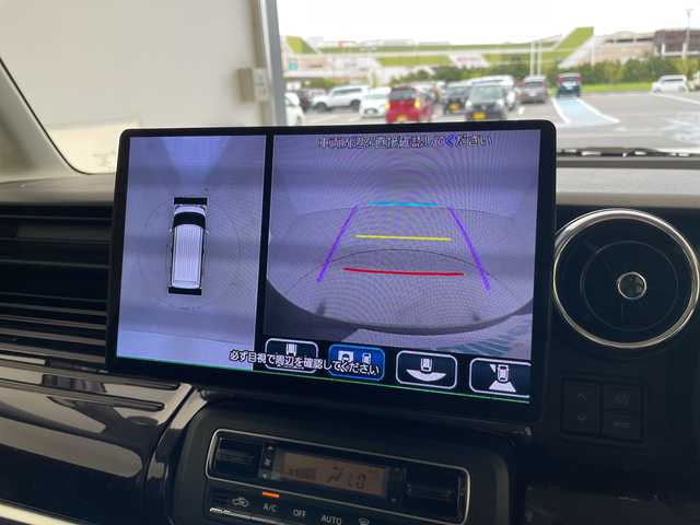 スズキ スペーシア カスタム HYBRID XS ターボ 愛知県 2023(令5)年 2.6万km ブルーイッシュブラックパール3 ヘッドアップディスプレイ/10型ナビ/フルセグ/全方位カメラ/衝突軽減システム/レーダークルーズコントロール/コーナーセンサー/シートヒーター/パドルシフト/ステアリングスイッチ/スマートキー/プッシュスタート