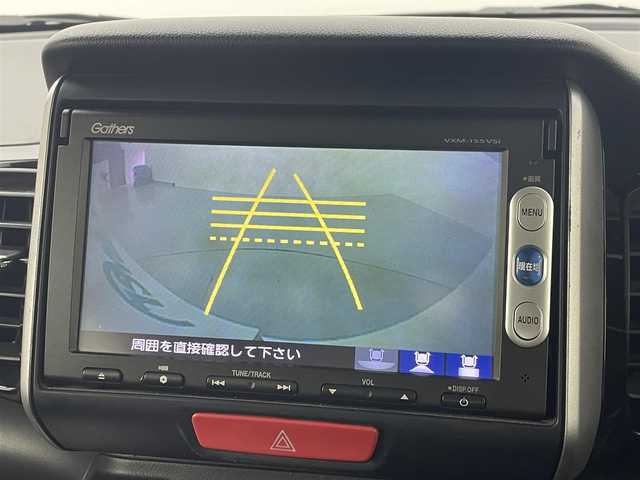 ホンダ Ｎ ＢＯＸ カスタム G ターボSSパッケージ 熊本県 2014(平26)年 6.1万km プレミアムホワイトパール 純正ナビVXM-155VSi（ＣＤ・ＤＶＤ・ワンセグ・ＢＴ）/バックカメラ　/社外前方ドライブレコーダー　/両側パワースライドドア　/ＥＴＣ　/安心パッケージ/ホンダセンシング/・衝突軽減ブレーキ/・誤発進制御機能/・車線維持支援システム/・歩行者事故低減ステアリング/・路外逸脱制御機能/・クルーズコントロール/横滑り防止/パドルシフト/純正フロアマット/純正１５インチAW/オートライト/HIDライト/フォグライト/スマートキー/プッシュスタート