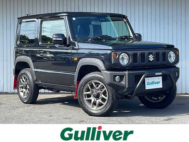 スズキ ジムニー XC 長野県 2025(令7)年 0.4万km ブルーイッシュブラックパール3 ４WD/スズキセーフティサポート /JAOSマッドフラップ/JAOSオーバーフェンダー/JAOSフロントブッシュバー/エンジンスターター/純正16インチアルミ/クルーズコントロール/コーナーセンサー /LEDヘッドライト/シートヒーター /ワンオーナー /保証書・取説・スペアキー