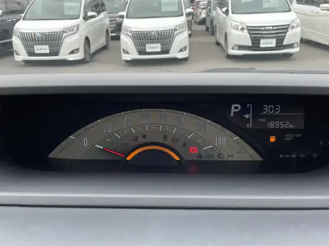 ダイハツ ムーヴ キャンバス X メイクアップ リミテッド SAⅢ 岡山県 2022(令4)年 1.9万km パールホワイトⅢ/ブルーミングピンクメタリック 社外ディスプレイオーディオ/AM、FM、CD、Bluetooth/全方位カメラ/運転席シートヒーター/オートハイビーム/スマートアシスト/ETC