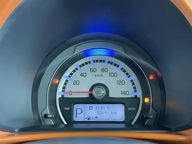 スズキ ハスラー X ターボ 千葉県 2014(平26)年 5.4万km パッションオレンジマイカ/スペリアホワイト 衝突軽減ブレーキ/純正スマートフォン連携ナビ/Bluetooth ワンセグ AUX/バックカメラ/HIDオートライト/シートヒーター/純正15インチアルミホイール/ベンチシート/アイドリングストップ/プッシュスタート/スマートキー/ETC