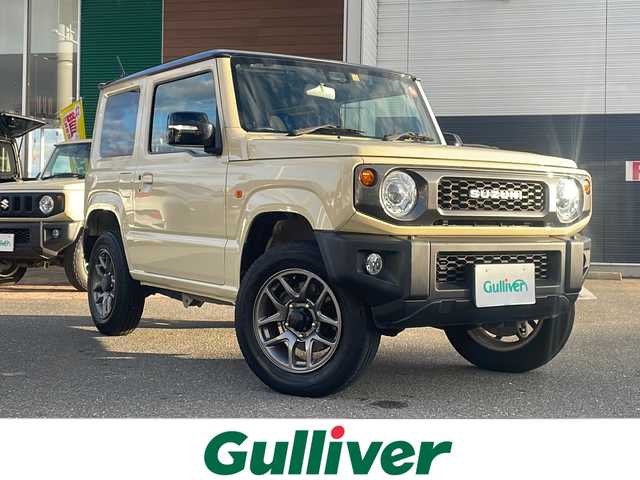 スズキ ジムニー XC 佐賀県 2020(令2)年 6万km シフォンアイボリーメタリックブラック2トーンルーフ 社外ナビ(AVN-R9W)/フルセグ.BT.SD.USB/バックカメラ/スズキセーフティサポート/・デュアルセンサーブレーキサポート/・車線逸脱警報/・標識認識機能/オートハイビーム/クルーズコントロール/ダウンヒルアシスト/ETC/LEDヘッドライト/プッシュスタート/スマートキー×2/社外マフラー/取説・保証書