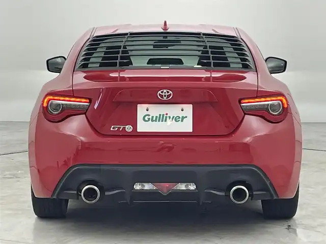 トヨタ ８６ GT 福岡県 2020(令2)年 3.9万km ピュアレッド ワンオーナー　/ＴＲＤウインドウルーバー　/純正ＳＤナビ（ＢＴ，フルセグＴＶ）　/ＥＴＣ　/クルーズコントロール　/横滑り防止装置　/プッシュスタート　/スペアキー　/純正１７インチアルミホイール　/ＬＥＤヘッドライト