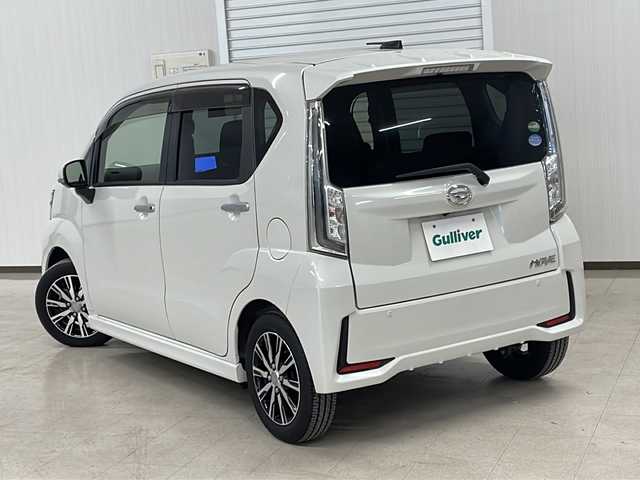 ダイハツ ムーヴ カスタム X LTDⅡ SAⅢ 熊本県 2019(平31)年 3.5万km パールホワイトⅢ 社外メモリナビ（ＣＤ/ＵＳＢ/ラジオ/ワンセグ）/全方位カメラ/コーナーセンサー/衝突軽減システム/レーンキープアシスト/横滑り防止装置/後方コーナーセンサー/オートハイビーム/オートライト/ＬＥＤヘッドライト/ＴＶキャンセラー/ステアリングスイッチ/プッシュスタート/純正フロアマット/ドアバイザー/純正14インチＡＷ
