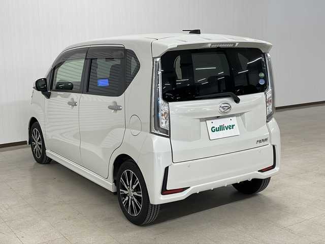 ダイハツ ムーヴ カスタム X LTDⅡ SAⅢ 熊本県 2019(平31)年 3.5万km パールホワイトⅢ 社外メモリナビ（ＣＤ/ＵＳＢ/ラジオ/ワンセグ）/全方位カメラ/コーナーセンサー/衝突軽減システム/レーンキープアシスト/横滑り防止装置/後方コーナーセンサー/オートハイビーム/オートライト/ＬＥＤヘッドライト/ＴＶキャンセラー/ステアリングスイッチ/プッシュスタート/純正フロアマット/ドアバイザー/純正14インチＡＷ