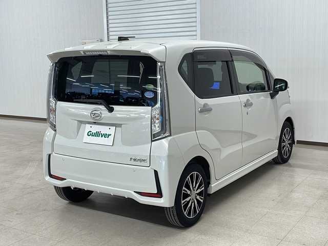 ダイハツ ムーヴ カスタム X LTDⅡ SAⅢ 熊本県 2019(平31)年 3.5万km パールホワイトⅢ 社外メモリナビ（ＣＤ/ＵＳＢ/ラジオ/ワンセグ）/全方位カメラ/コーナーセンサー/衝突軽減システム/レーンキープアシスト/横滑り防止装置/後方コーナーセンサー/オートハイビーム/オートライト/ＬＥＤヘッドライト/ＴＶキャンセラー/ステアリングスイッチ/プッシュスタート/純正フロアマット/ドアバイザー/純正14インチＡＷ