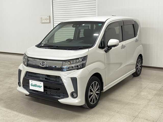 ダイハツ ムーヴ カスタム X LTDⅡ SAⅢ 熊本県 2019(平31)年 3.5万km パールホワイトⅢ 社外メモリナビ（ＣＤ/ＵＳＢ/ラジオ/ワンセグ）/全方位カメラ/コーナーセンサー/衝突軽減システム/レーンキープアシスト/横滑り防止装置/後方コーナーセンサー/オートハイビーム/オートライト/ＬＥＤヘッドライト/ＴＶキャンセラー/ステアリングスイッチ/プッシュスタート/純正フロアマット/ドアバイザー/純正14インチＡＷ