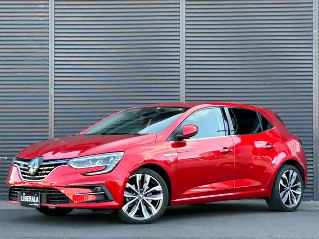 ルノー ルノー メガーヌ インテンス 茨城県 2022(令4)年 3.8万km ルージュフラムM ワンオ-ナ- /衝突軽減B /ACC /ディスプレイOD /CarPlay /BT/USB /デジタルメ-タ- /レ-ンキ-プアシスト /ブラインドスポットモニタ- /Bカメラ /パ-キングセンサ- /半革 /シ-トヒ-タ-  /アンビエントライト /ETC /純18inAW /禁煙車