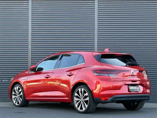 ルノー ルノー メガーヌ インテンス 茨城県 2022(令4)年 3.8万km ルージュフラムM ワンオ-ナ- /衝突軽減B /ACC /ディスプレイOD /CarPlay /BT/USB /デジタルメ-タ- /レ-ンキ-プアシスト /ブラインドスポットモニタ- /Bカメラ /パ-キングセンサ- /半革 /シ-トヒ-タ-  /アンビエントライト /ETC /純18inAW /禁煙車